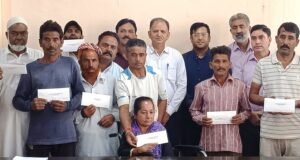 Land allotment orders handed over to Landless PMAY-G Beneficiaries in District Samba