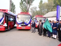 Lt Governor launches Srinagar Smart City’s 100 Electric Buses under Srinagar Electric Bus Project