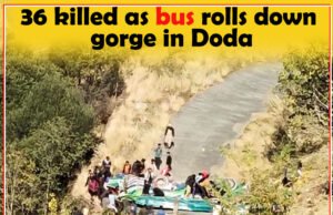 36 killed in major bus mishap in J&K’s Doda; L-G Manoj Sinha extends condolences
