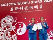 Wushu Sisters Ayeera, Ansa clinch Gold Medal at Russian Moscow Stars Wushu International Championship