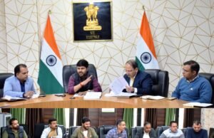 DC Kishtwar discusses arrangements for Shree Machail Mata Ji Yatra