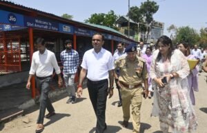 Div Com Jammu, ADGP visit Yatri Niwas Bhagwati Nagar to review preparations for Shri Amarnathji Yatra 2024