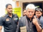 LG Manoj Sinha votes in his village