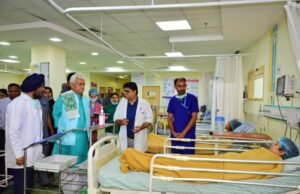 Lt Governor visited hospitals to enquire about health of pilgrims, who were injured in Reasi terror attack