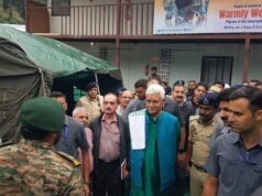Lt Governor inspects arrangements made for pilgrims at Chandanwari base camp