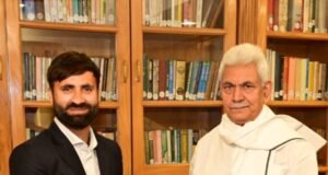 International Cricketer Parvez Rasool calls on Lt Governor