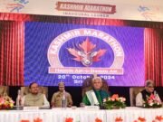 Lt Governor unveils the logo, website and teaser of the inaugural edition of Kashmir Marathon
