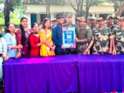 Team, “The Asian School” Jammu tie Rakhis on soldiers’ hands in heartwarming gesture