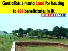 Govt allots 5 marla #land for housing to 498 beneficiaries in JK: Javed Dar