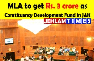 Each MLA to get Rs. 3 #crore as Constituency Development Fund