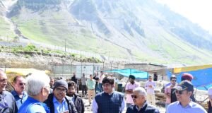 Lieutenant Governor conducts on-site inspection of Shri Amarnath Ji Shrine Board’s Yatri Niwas at Baltal