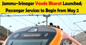 Jammu–Srinagar #VandeBharat Train launched, passenger services begin on May 2