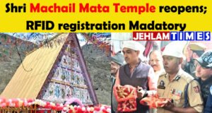 Shri Machail Mata Temple reopens; Div Com, IGP Jammu pay obeisance at revered Shrine
