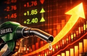 Petrol and diesel prices increased by up to 91 paise