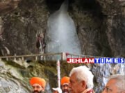 LG Manoj Sinha Performs Pratham Puja at Holy Amarnath Cave Ahead of Annual Yatra