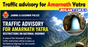 Police issue traffic advisory for Amarnath Yatra, announce restrictions on National Highway