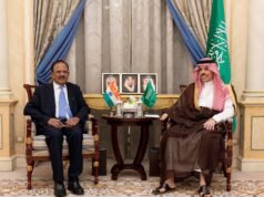 NSA Doval holds talks in #Riyadh