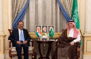 NSA Doval holds talks in #Riyadh