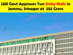 J&K Govt #Approves Two Unity #Malls in Jammu, Srinagar at ₹255 Crore