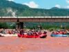 Chenab brims with Patriotic fervor as #Tiranga Boat Rally drifts along mighty River in Reasi