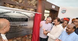 CM Omar Abdullah inaugurates, lays foundation of Housing & Urban Development projects worth over ₹60 crore in Jammu