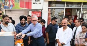 CM Omar Abdullah inaugurates upgraded Residency Road–High Street in Jammu